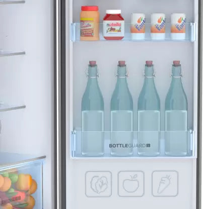 Haier 240 L Frost Free Double Door 3 Star Convertible Refrigerator (Moon Silver, HEF-253GS-P) Haier 240 L Frost Free Double Door 3 Star Convertible Refrigerator (Moon Silver, HEF-253GS-P)
